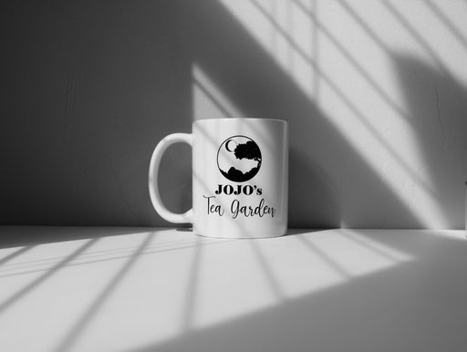 Shop our personalized JOJO's Tea Garden ceramic mug